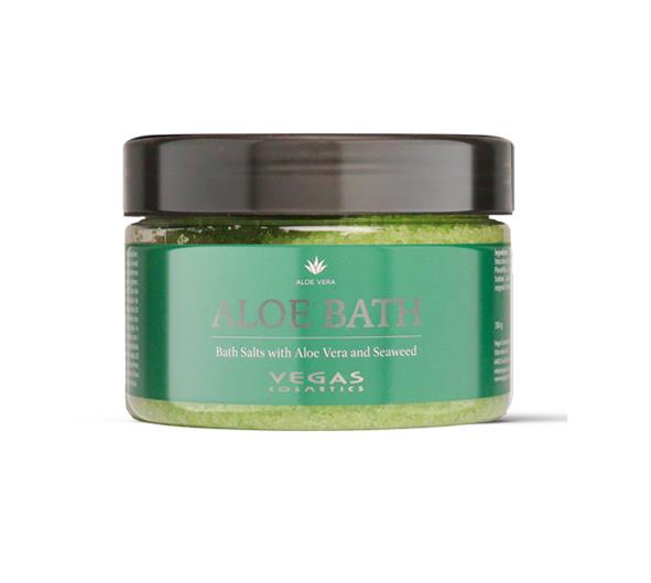 Sels de bain à l'aloe vera et aux algues